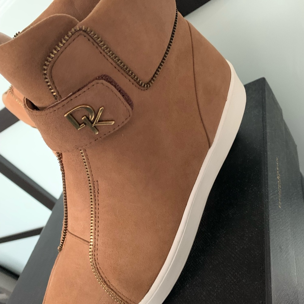 Donna Karan high top sneakers